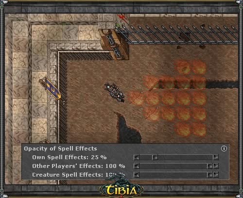 Spell Opacity: Controle Visual das Magias
